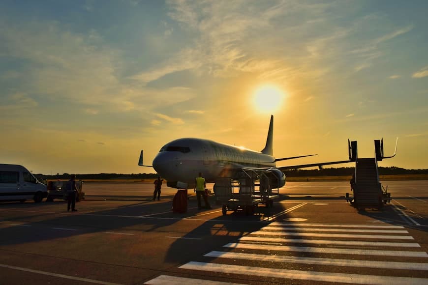 image of airport inside a swiper